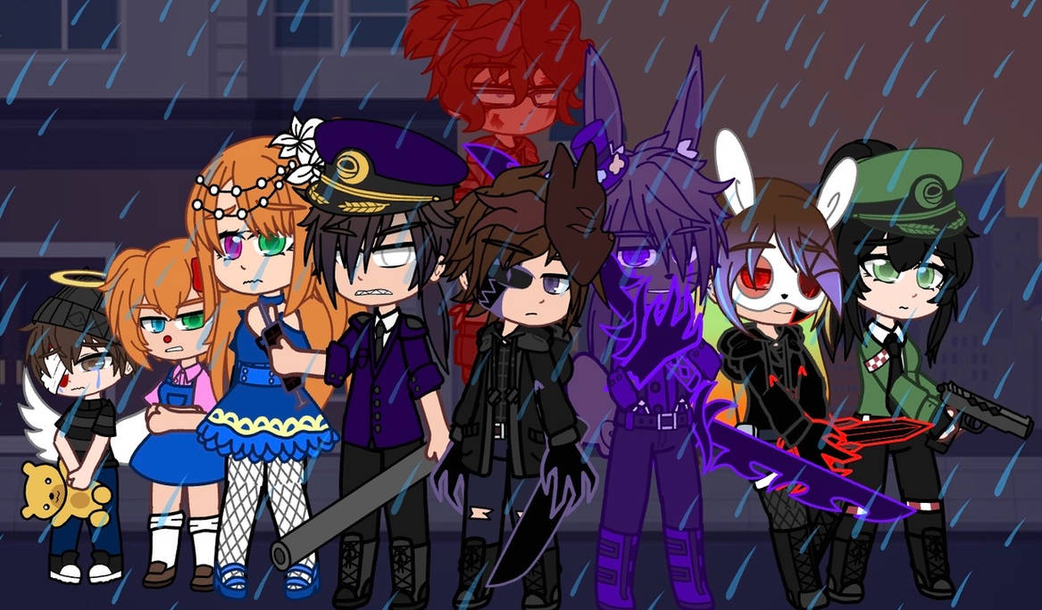 Afton Family: 1st AU by DeterminedPanther805 on DeviantArt