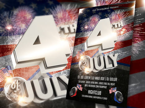 4th of July flyer