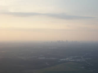 Cloud and City Skyline