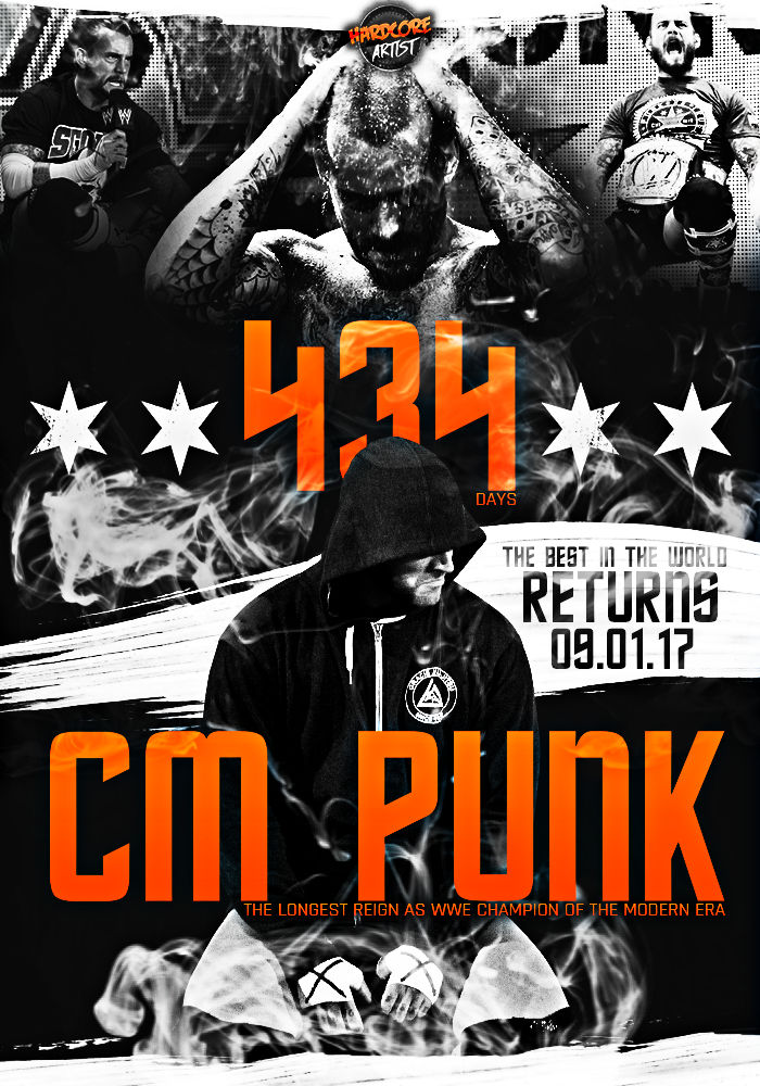 CM Punk RETURNS in 2017 - HardcoreArtist