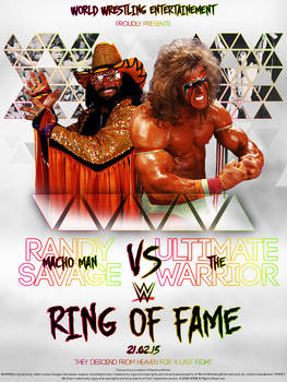 RING OF FAME - Randy Savage Vs Ultimate Warrior