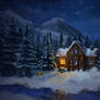Calm Blue Christmas