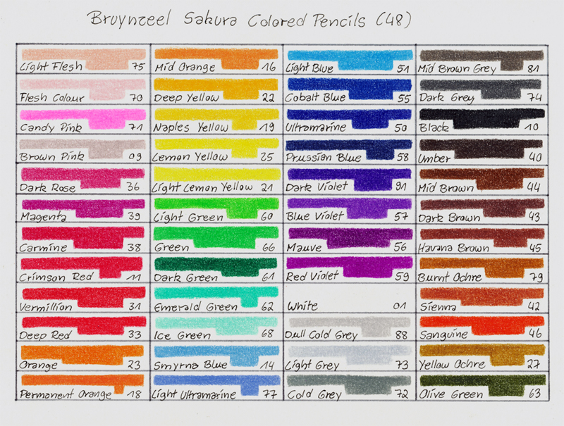 Bruce Color Chart Color Chart Bruynzeel Design by JanKov on DeviantArt