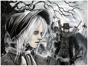 Bloodborne - behold the moon by Hollow-Moon-Art Bloodborne - behold the moon by Hollow-Moon-Art
