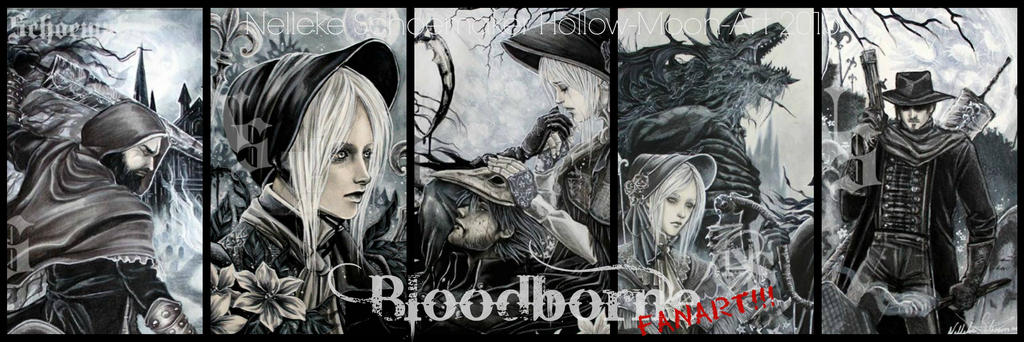 bloodborne fanart banner by Hollow-Moon-Art bloodborne fanart banner by Hollow-Moon-Art