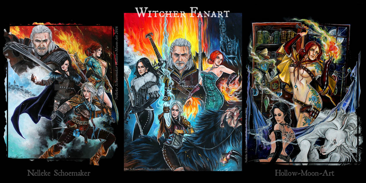 Witcher Fanart banner by Hollow-Moon-Art Witcher Fanart banner by Hollow-Moon-Art