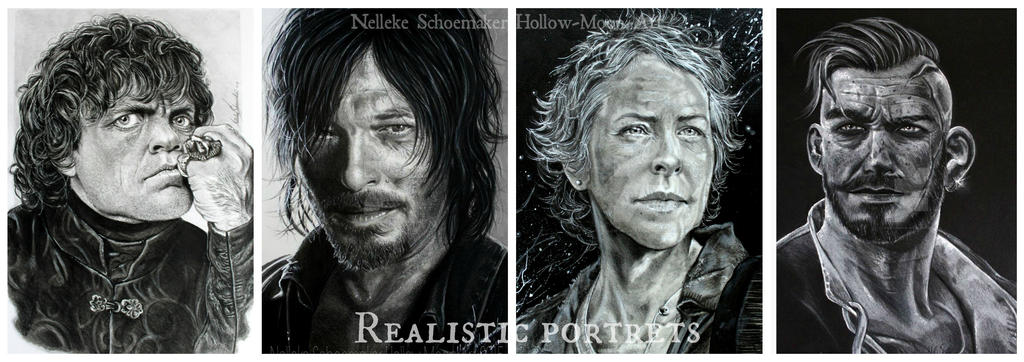 Banner Portrets by Hollow-Moon-Art Banner Portrets by Hollow-Moon-Art