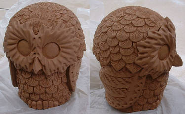 Jar Owl Medium 04