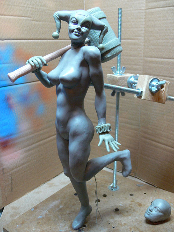 Harley sculpt update.