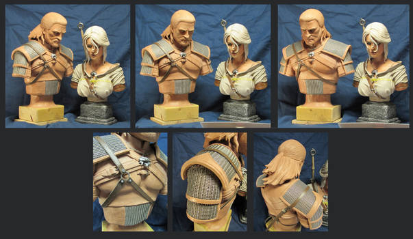 Witcher 3 Geralt Bust