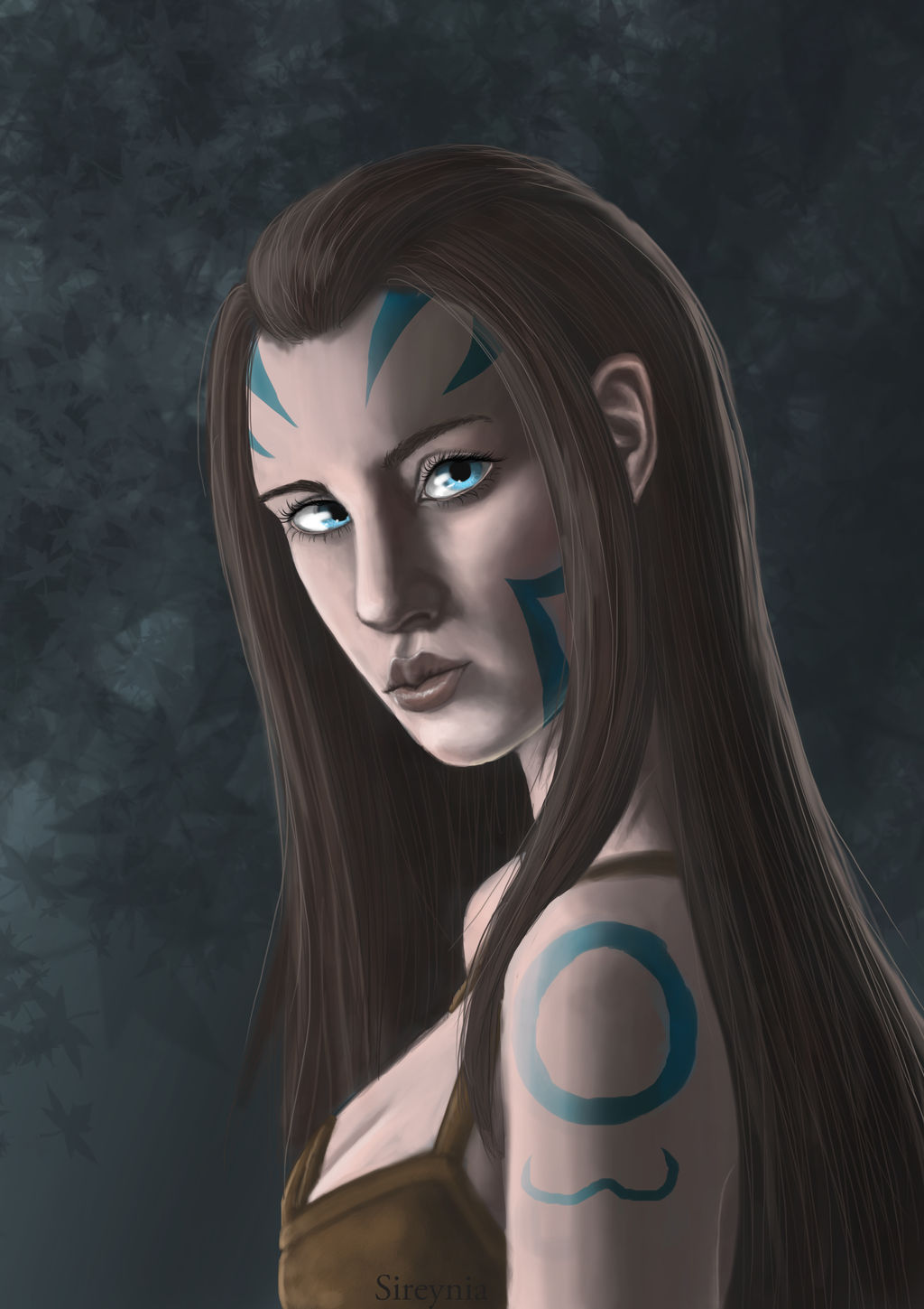 Woad Ashe portrait by Kuroo-Ryu on DeviantArt