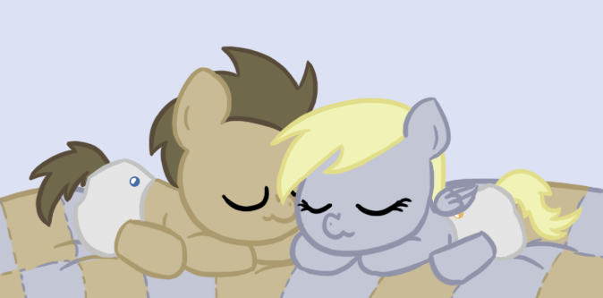 Baby Derpy and Doctor