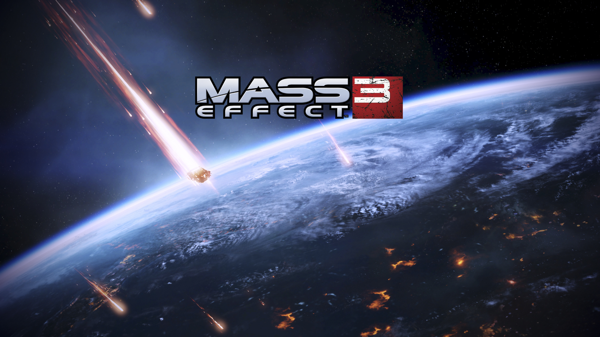 Mass Effect 3 Title Wallpaper