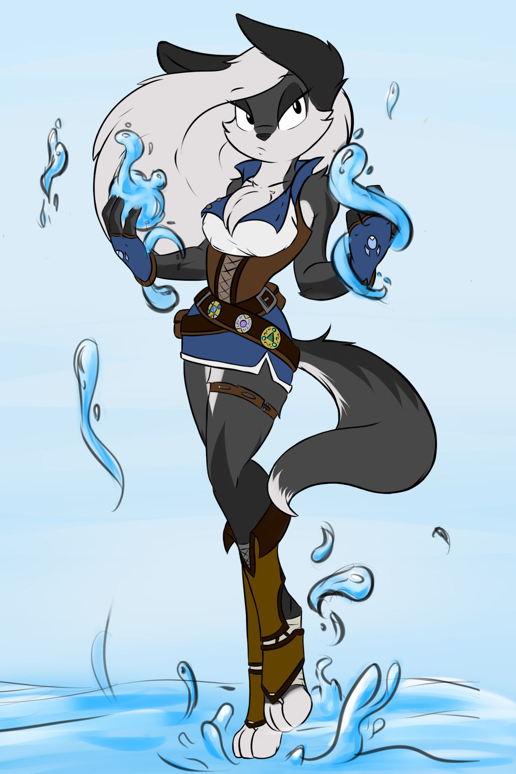 Waterbender Armor WaterBender by infinitedge2u on DeviantArt