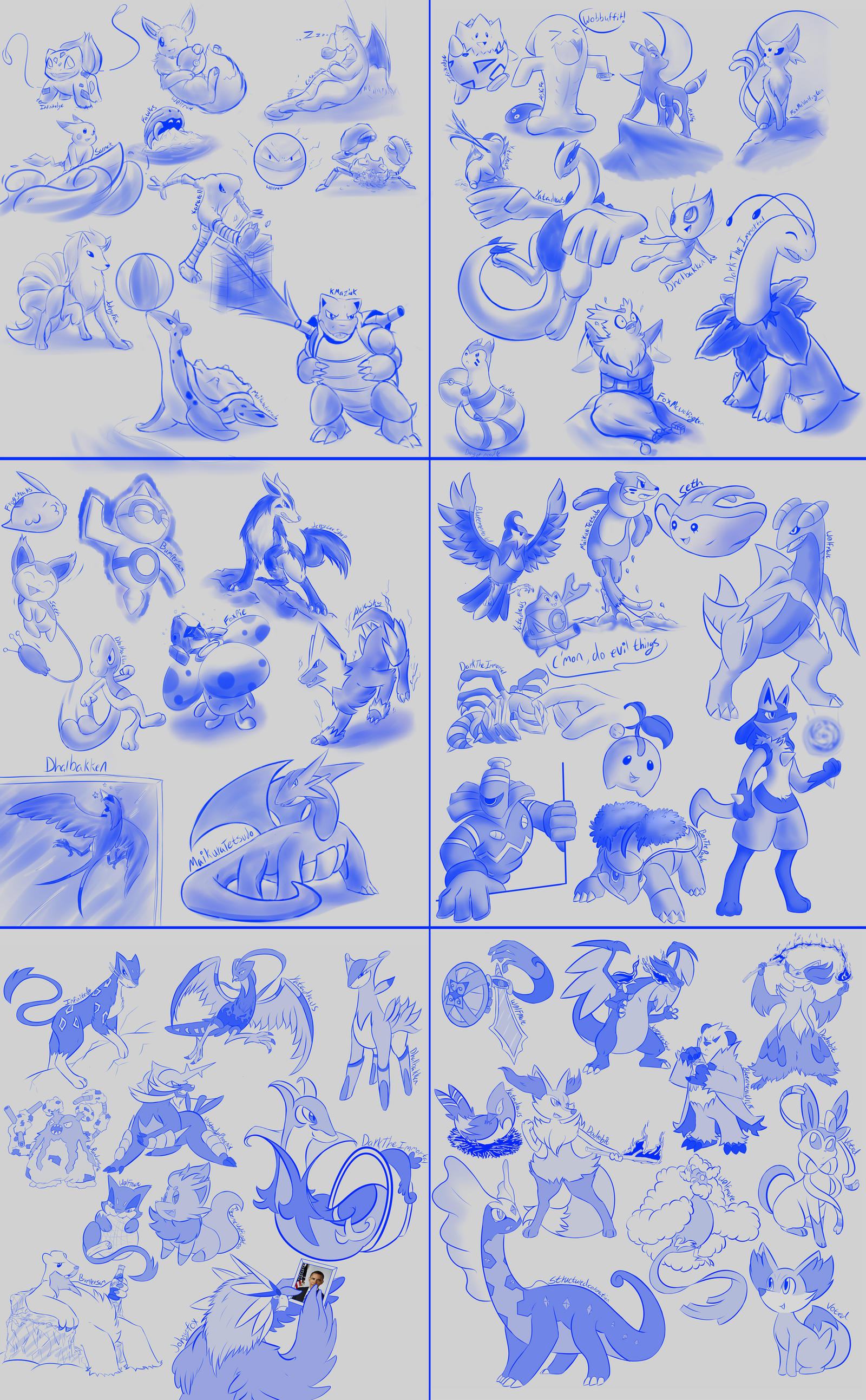 Pokemon Model Raffle Pokemon Generation Raffle by infinitedge2u on DeviantArt