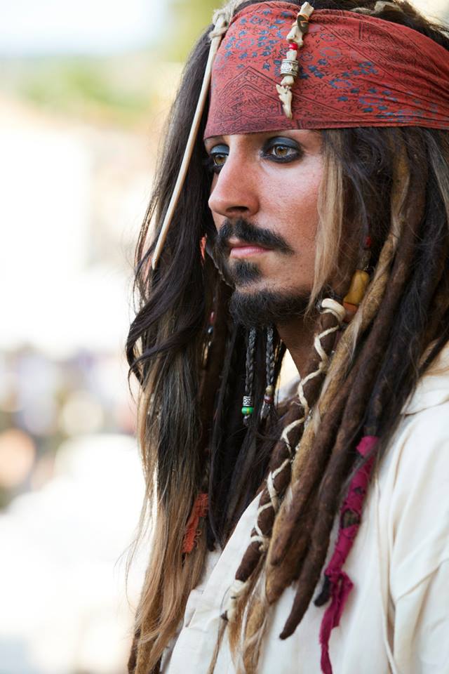 Jack Sparrow Impersonator Andrea Franchini