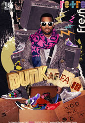 Dunk Affair Party Flier