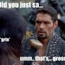 Xena... did you just...