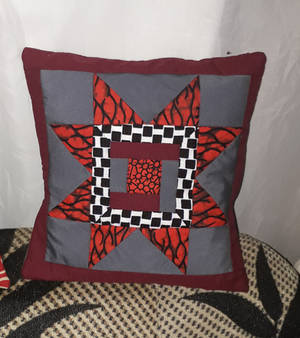 Blazing sun Kitenge pillowcase