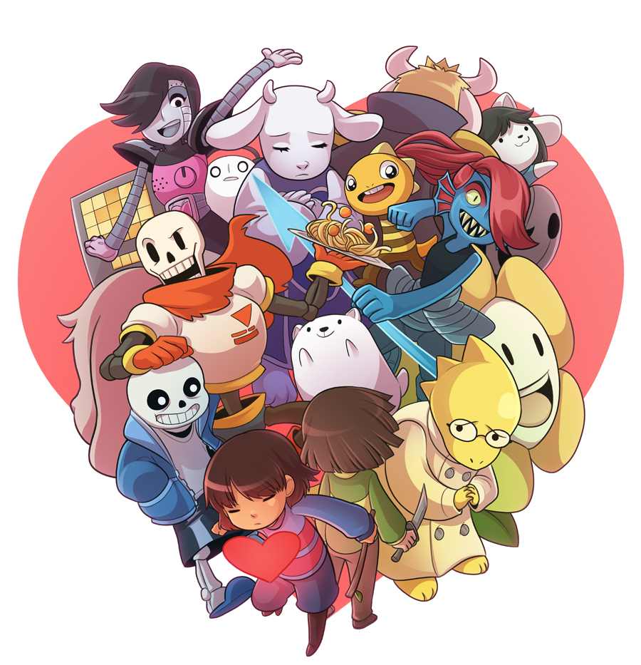 Undertale Characters by MelonyP on DeviantArt