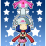 Pokemon DP Girl and Mesprit