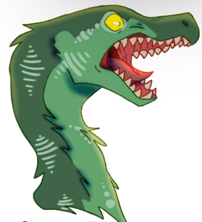 Angry Velociraptor by furryfun22 on DeviantArt