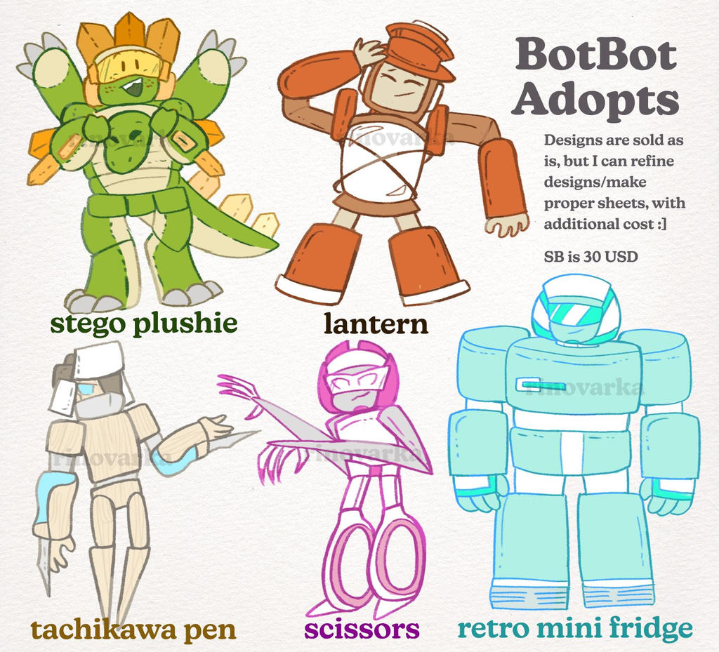 BotBot Adopts! (1/5 OPEN0 by rinovarka on DeviantArt