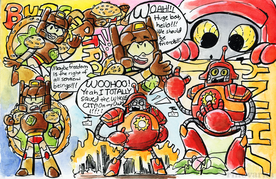 Botbots Fanart Explore the Best Burgertronbotbots Art | DeviantArt