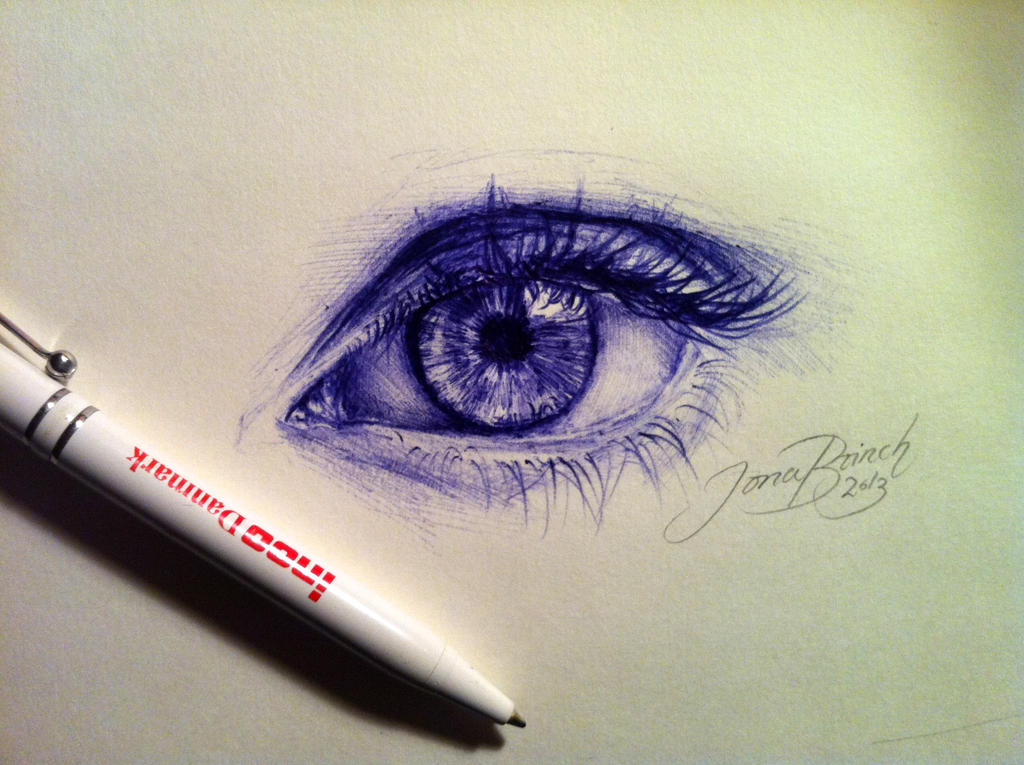 My 1st ballpoint pen drawing ever...