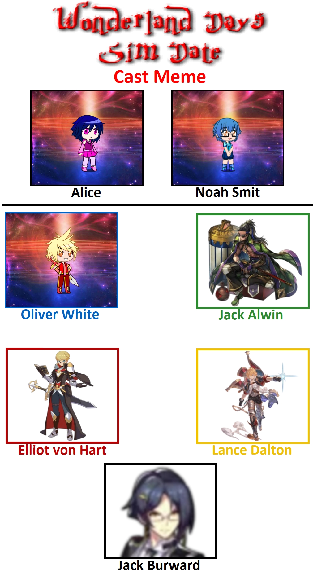 Wonderland Days Sim Date (PVerse Style) by PartnerT on DeviantArt