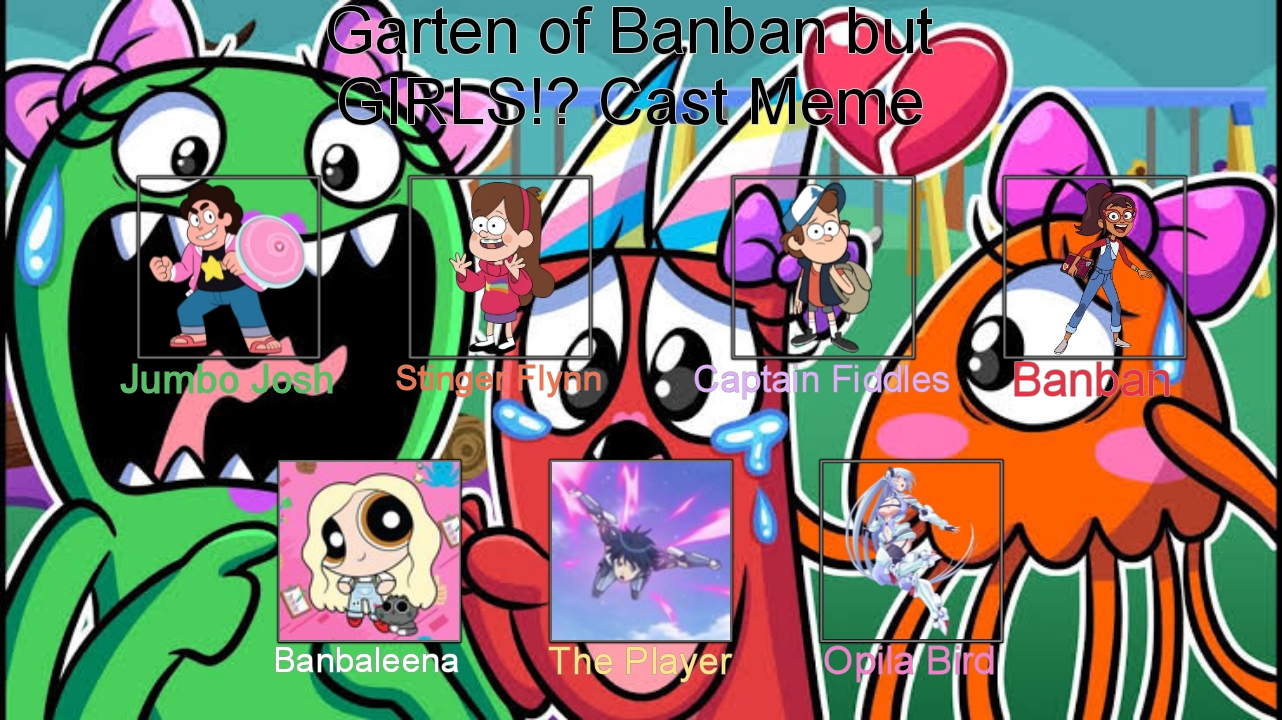 Garden BanBan in Gender Swapped by WeroMilo on DeviantArt