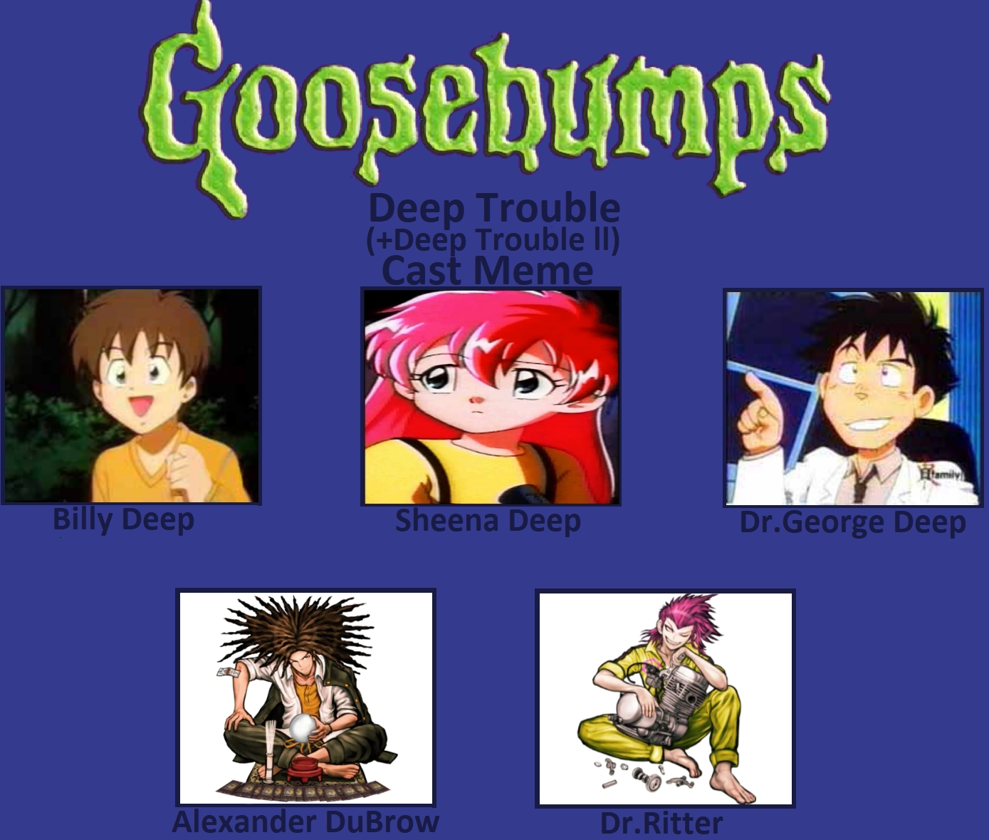 Deep Trouble Deviantart Goosebumps: Deep Trouble (PartnerVerse Style) by PartnerT on DeviantArt