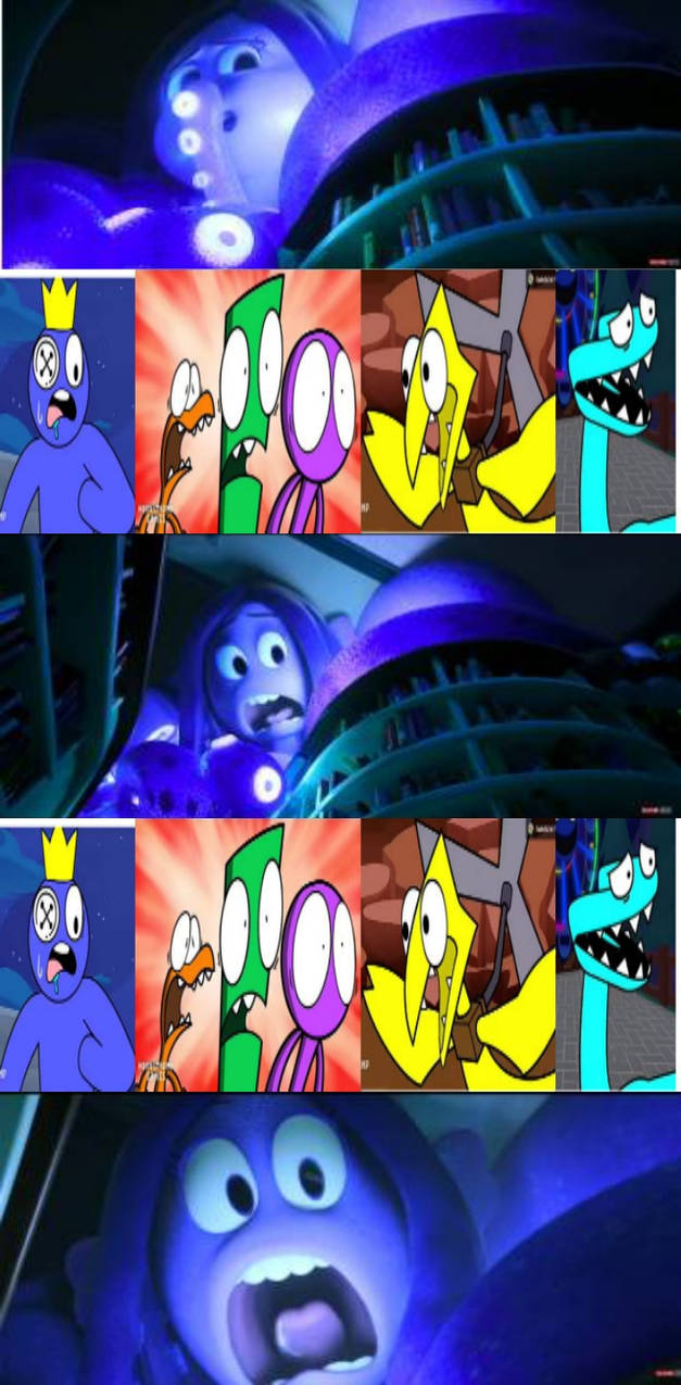 Ruby Martin Screaming Kraken Ruby Gillman Scream At The Rainbow Friends by PartnerT on DeviantArt