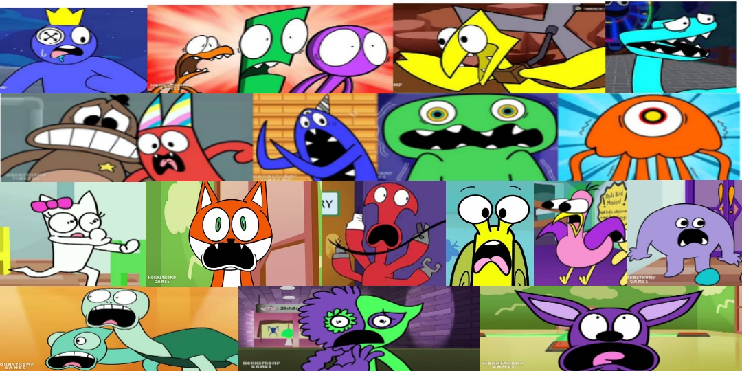 Team Rainbow Friends And Team Banban Scream By PartnerT On DeviantArt team-rainbow-friends-and-team-banban-scream-by-partnert-on-deviantart