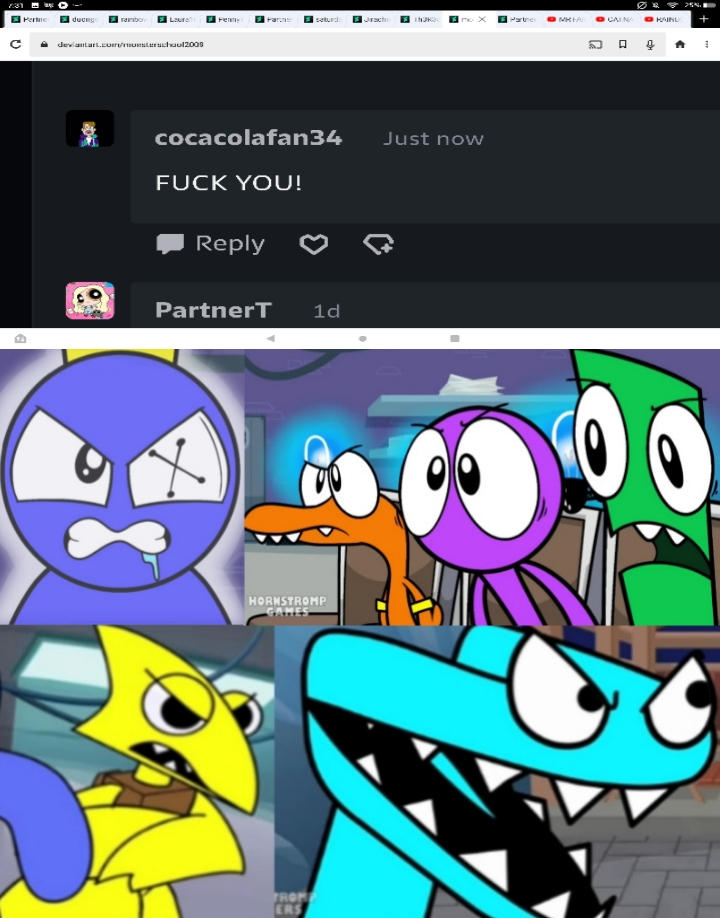 Team Rf Team RF Hates cocacolafan34's comment on ms2009 by PartnerT on DeviantArt