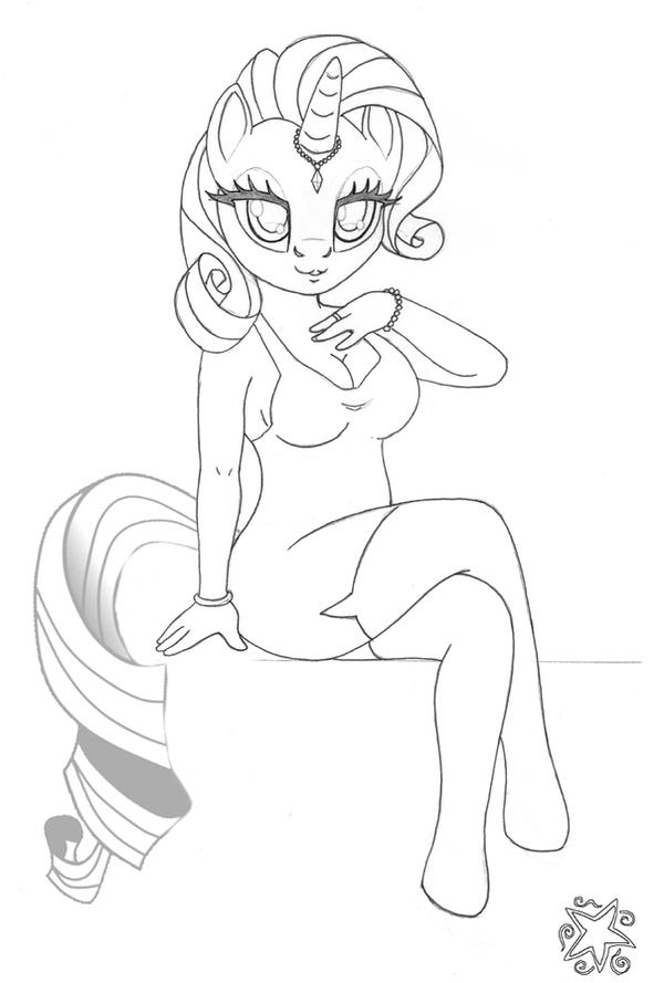 Lovely Rarity WIP