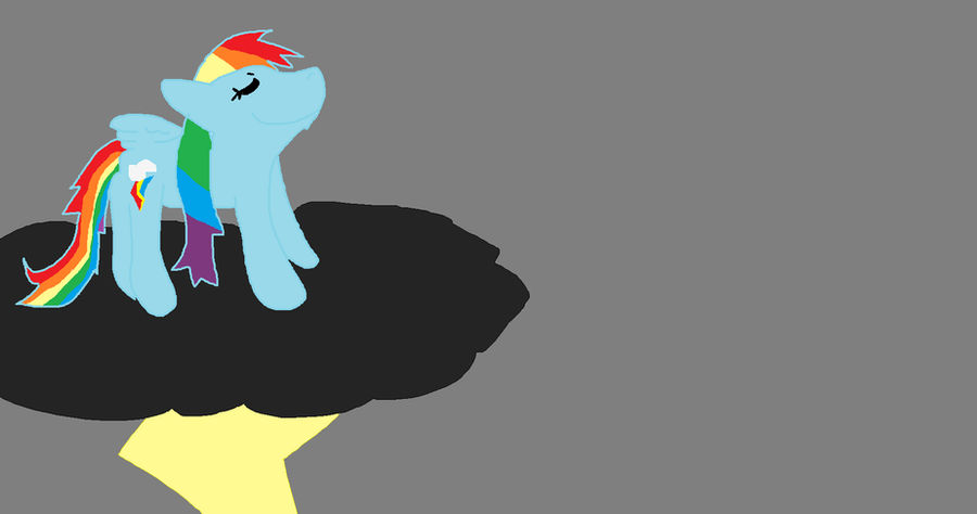 Rainbowdash again c: