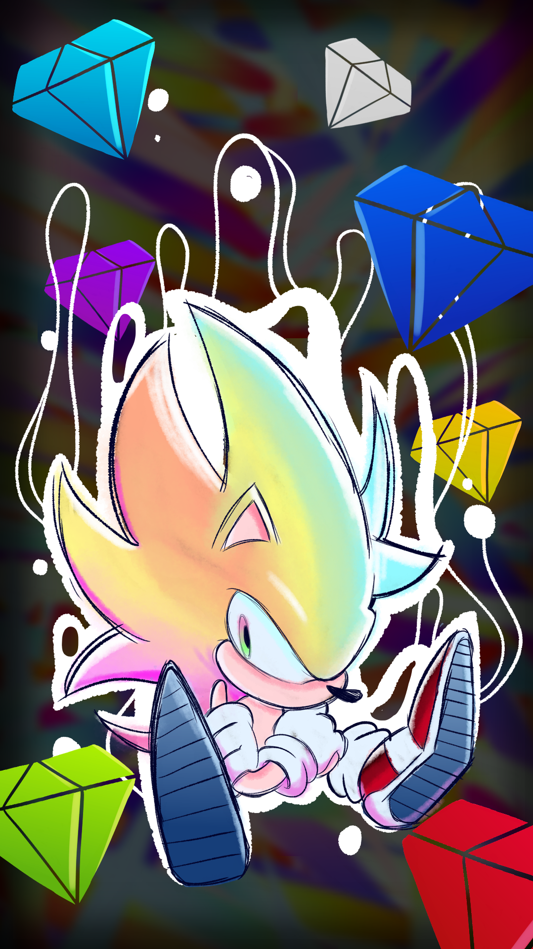 Hyper Sonic by Lustree on DeviantArt