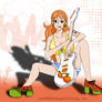 Nami with guitar