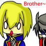 Blazblue- Jin and Ragna