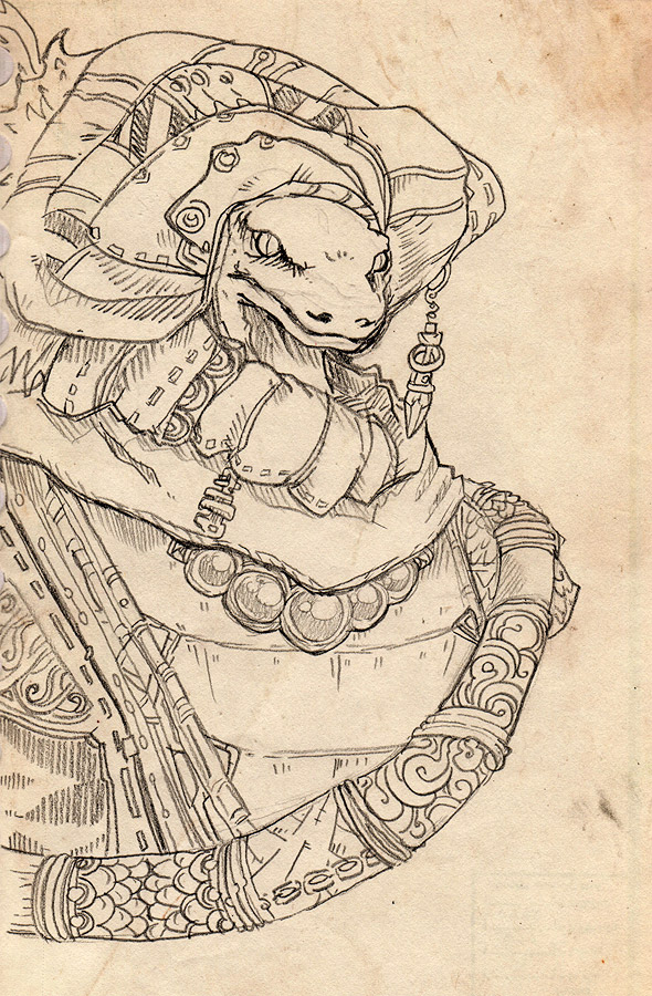 Snake man 2 by Dajikun on DeviantArt