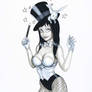 Zatanna and her rabbit