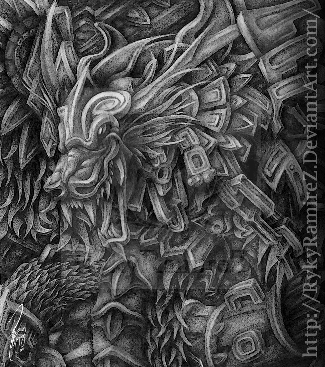 Quetzalcoatl 2009 by rykyramirez on DeviantArt