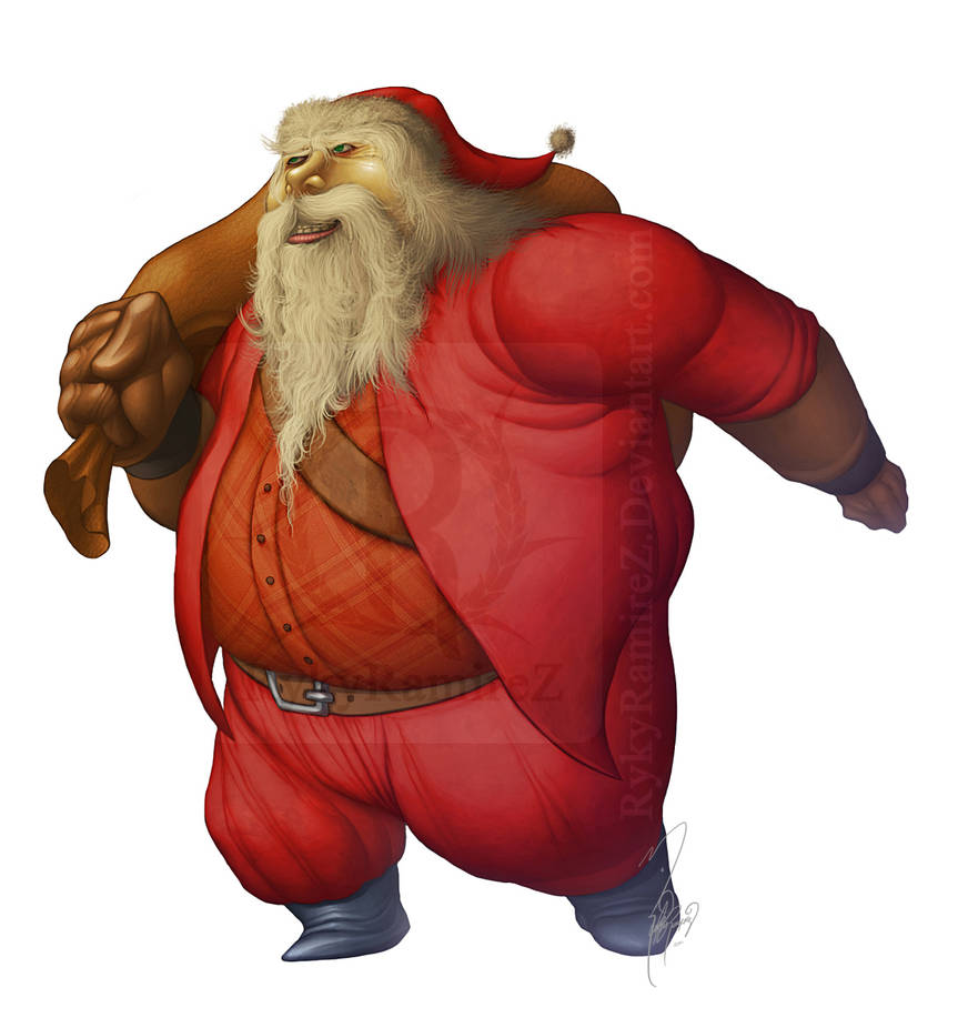 Santa Claus by rykyramirez on DeviantArt