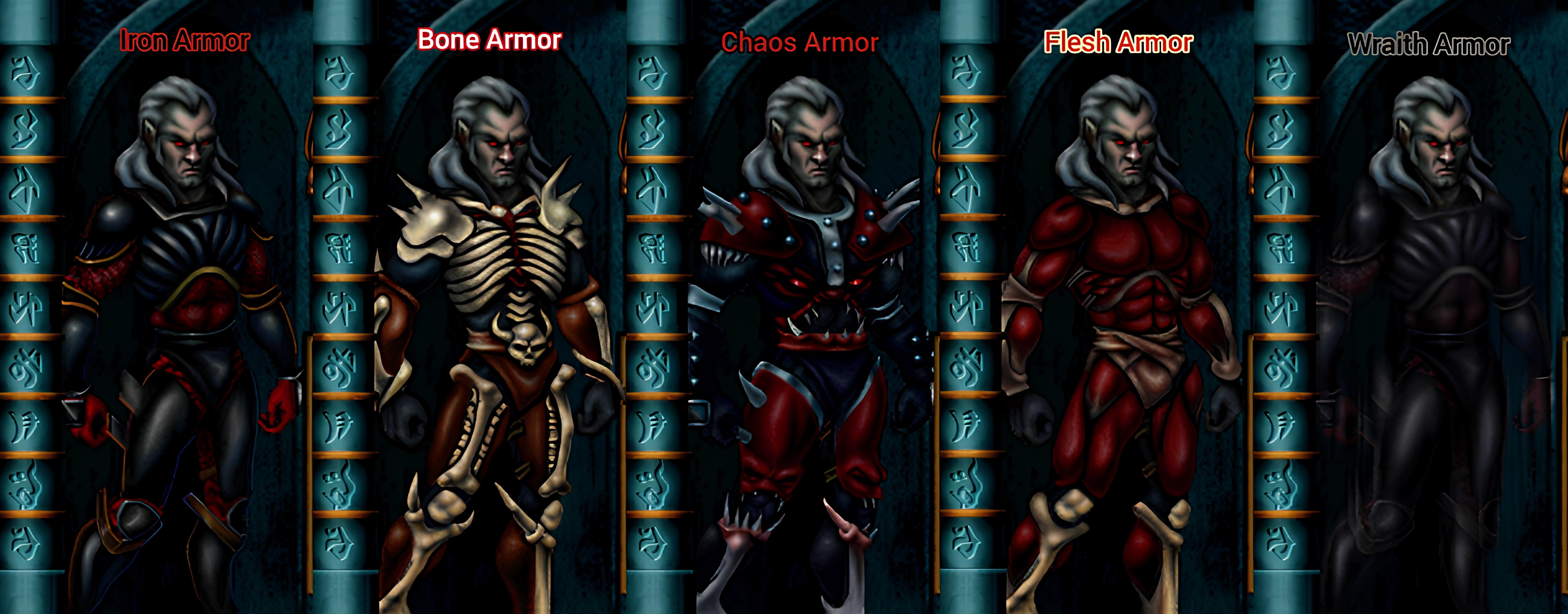 Blood Omen Legacy of Kain: Armors by estebancaraballo on DeviantArt