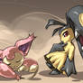 Skitty and Mawile