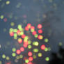 Colourful fireworks