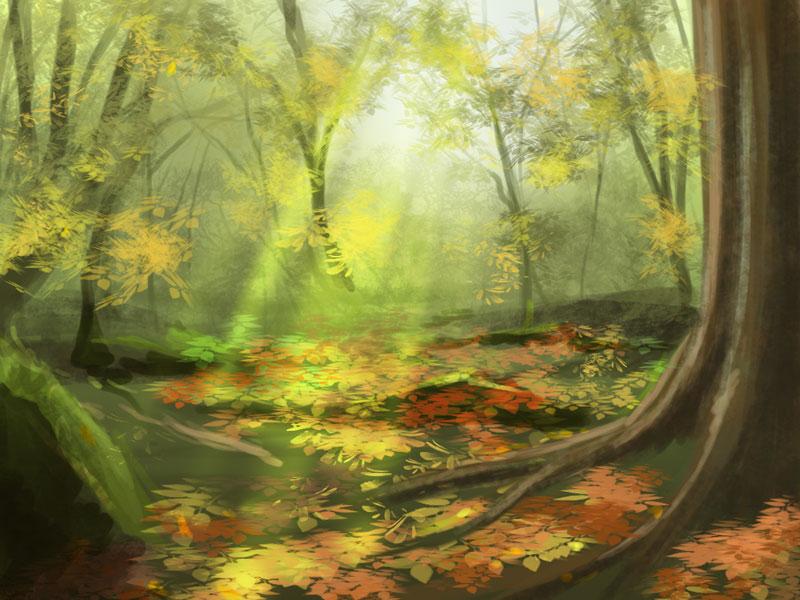 fall speedpaint