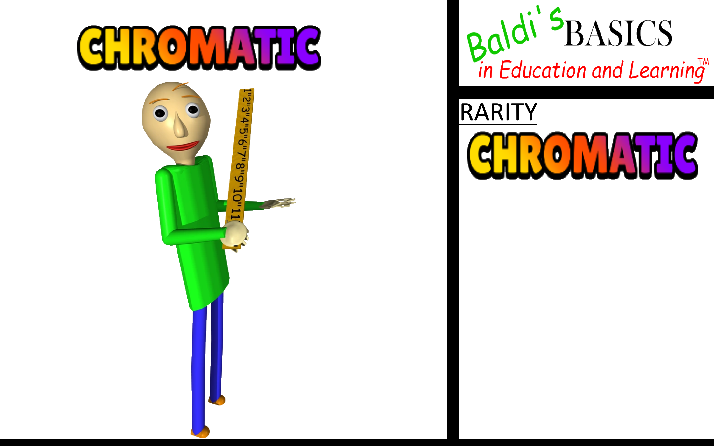 Baldis Basics Characters Chart by jordanli04 on DeviantArt