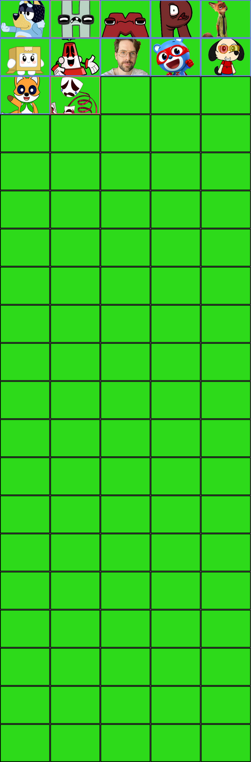 The Crossover Character Roster Rare by Tocino14 on DeviantArt